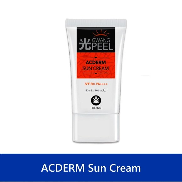 Ribeskin Gwang Peel ACDERM Sun Cream SPF 50+ PA++++ / 1.76 oz. - Picture 1 of 2